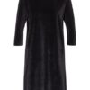 CIRCOLO 1901 1901 Hängerkleid Damen, Schwarz