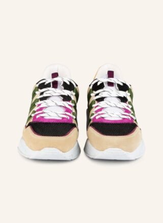 CLAUDIE PIERLOT 121attitude Plateau-Sneaker Damen, Beige