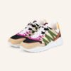 CLAUDIE PIERLOT 121attitude Plateau-Sneaker Damen, Beige