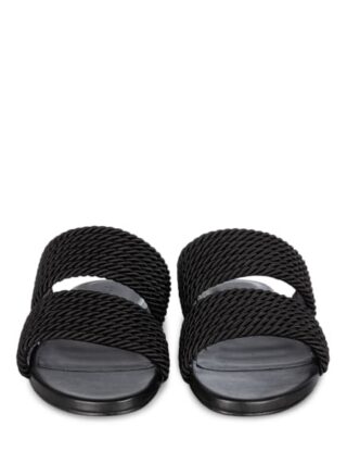 CLAUDIE PIERLOT Almeria Riemchensandalen Damen, Schwarz