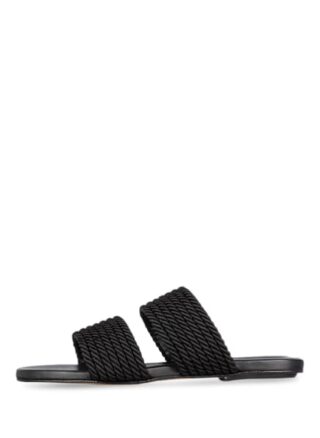 CLAUDIE PIERLOT Almeria Riemchensandalen Damen, Schwarz