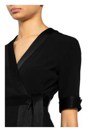 CLAUDIE PIERLOT Rosilea Wickelkleid Damen, Schwarz