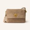 COCCINELLE Liya Mini Umhängetasche Damen, Beige