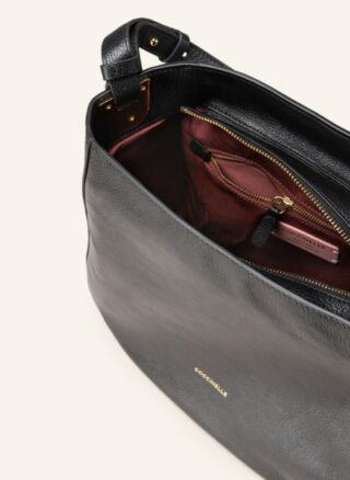 COCCINELLE Medium Hobo-Bag Damen, Schwarz