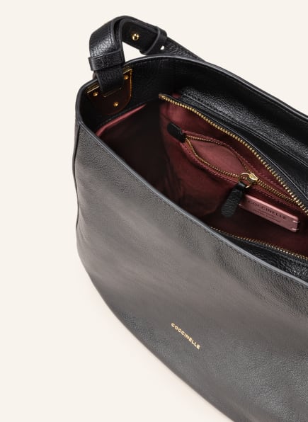 COCCINELLE Medium Hobo-Bag Damen, Schwarz COCCINELLE Medium Hobo-Bag Damen, Schwarz