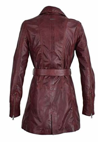 COCO BLACK LABEL since1988 Ledermantel Damen, Schwarz