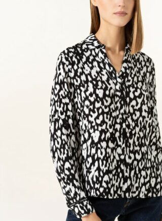 Calvin Klein Blusenshirt Damen, Schwarz