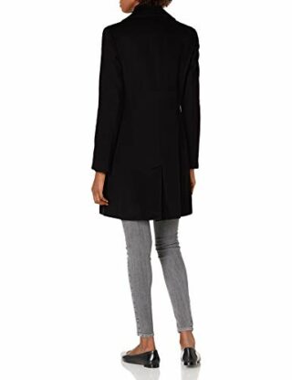 Calvin Klein CW782699 Wollmantel Damen, Schwarz