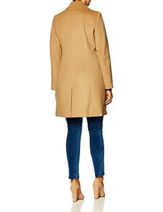 Calvin Klein CW882699 Wollmantel Damen, Braun