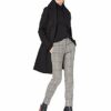 Calvin Klein Cw788708 Wollmantel Damen, Schwarz