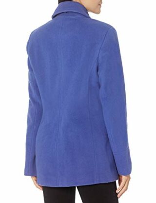 Calvin Klein Double Breasted Wollmantel Damen, Blau