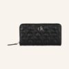 Calvin Klein Geldbörse Damen, Schwarz