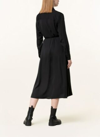 Calvin Klein Hemdblusenkleid Damen, Schwarz