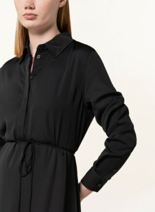 Calvin Klein Hemdblusenkleid Damen, Schwarz
