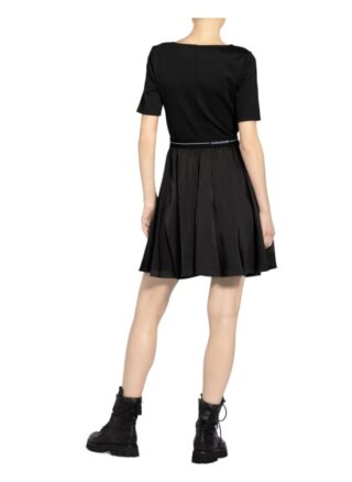 Calvin Klein Jeans Ausgestelltes Kleid Damen, Schwarz