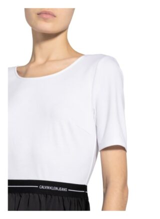 Calvin Klein Jeans Ausgestelltes Kleid Damen, Schwarz