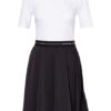 Calvin Klein Jeans Ausgestelltes Kleid Damen, Schwarz