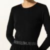 Calvin Klein Jeans Hängerkleid Damen, Schwarz