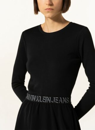 Calvin Klein Jeans Hängerkleid Damen, Schwarz