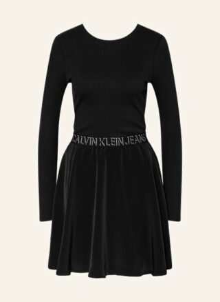 Calvin Klein Jeans Hängerkleid Damen, Schwarz