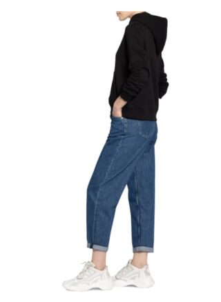 Calvin Klein Jeans Hoodie Damen, Schwarz