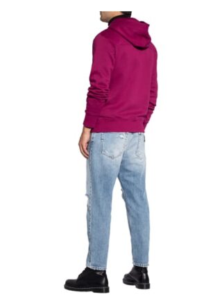 Calvin Klein Jeans Hoodie Herren, Rot
