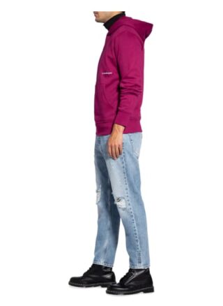 Calvin Klein Jeans Hoodie Herren, Rot