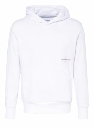 Calvin Klein Jeans Hoodie Herren, Weiß