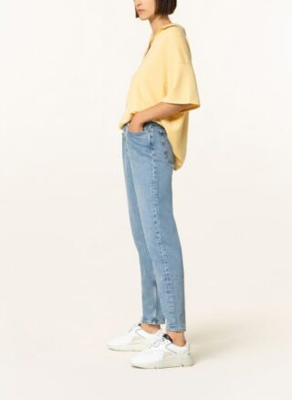 Calvin Klein Jeans Jeans Karottenjeans Damen, Blau