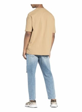 Calvin Klein Jeans Oversized-Shirt Herren, Beige