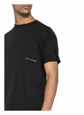 Calvin Klein Jeans Oversized-Shirt Herren, Schwarz
