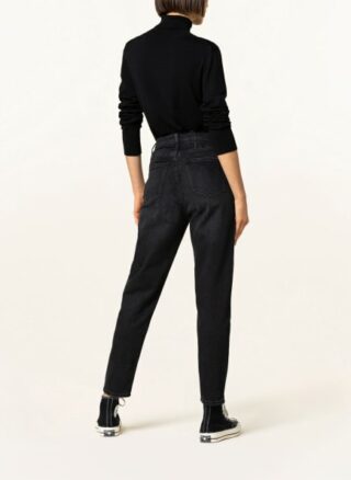 Calvin Klein Jeans Straight Leg Jeans Damen, Schwarz