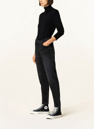 Calvin Klein Jeans Straight Leg Jeans Damen, Schwarz