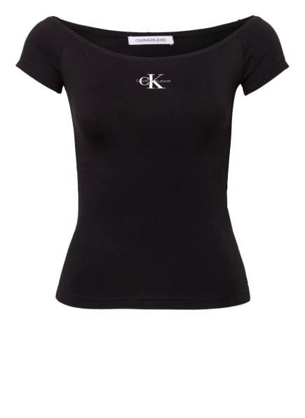 Calvin Klein Jeans T-Shirts Damen, Schwarz Calvin Klein Jeans T-Shirts Damen, Schwarz