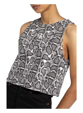 Calvin Klein Jeans Top Damen, Schwarz