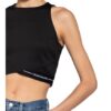 Calvin Klein Jeans Top Damen, Schwarz