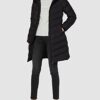Calvin Klein Long Down Daunenjacke Damen, Schwarz