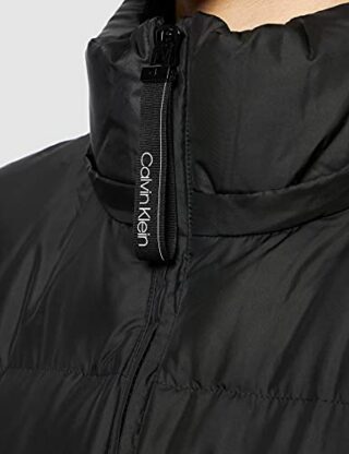 Calvin Klein REAL Daunenmantel Damen, Schwarz