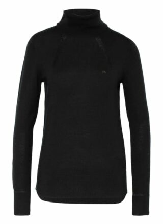 Calvin Klein Rollkragenpullover Damen, Schwarz