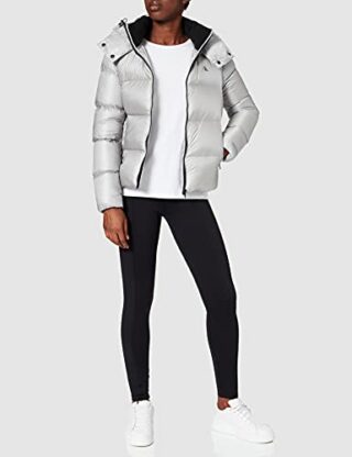 Calvin Klein Shiny DOWN Steppjacke Damen, Grau
