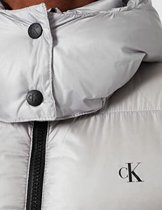 Calvin Klein Shiny DOWN Steppjacke Damen, Grau