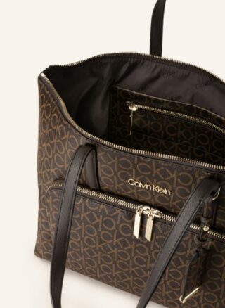 Calvin Klein Shopper Damen, Braun