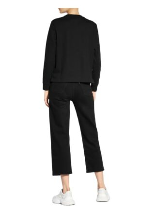 Calvin Klein Sweatshirt Damen, Schwarz