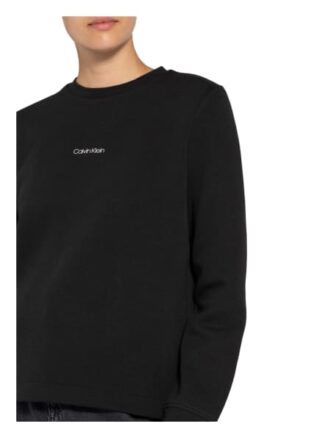 Calvin Klein Sweatshirt Damen, Schwarz