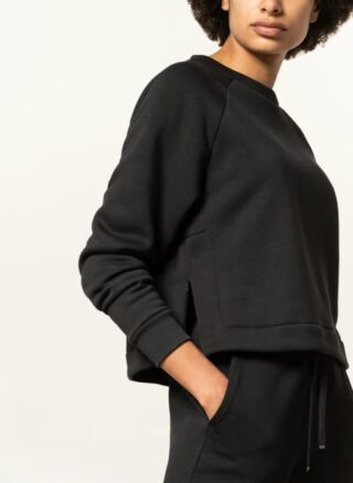 Calvin Klein Sweatshirt Damen, Schwarz