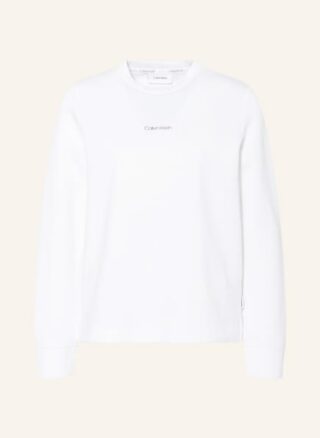 Calvin Klein Sweatshirt Damen, Weiß