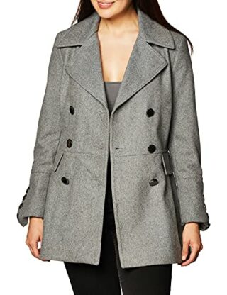 Calvin Klein Wollmantel Damen, Grau