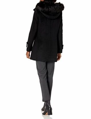 Calvin Klein Wollmantel Damen, Schwarz