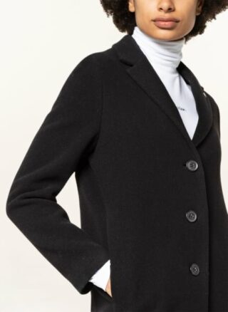 Calvin Klein Wollmantel Damen, Schwarz
