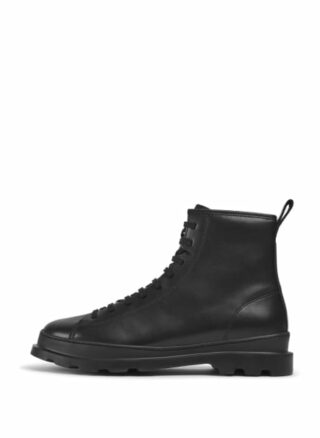 Camper Brutus Schnürstiefel Herren, Schwarz